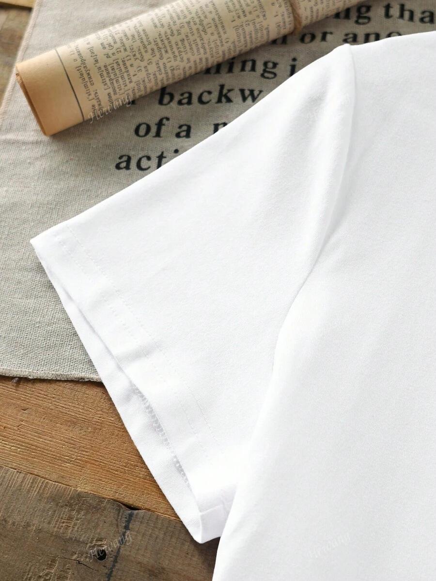 T-SHIRT Z NADRUKIEM