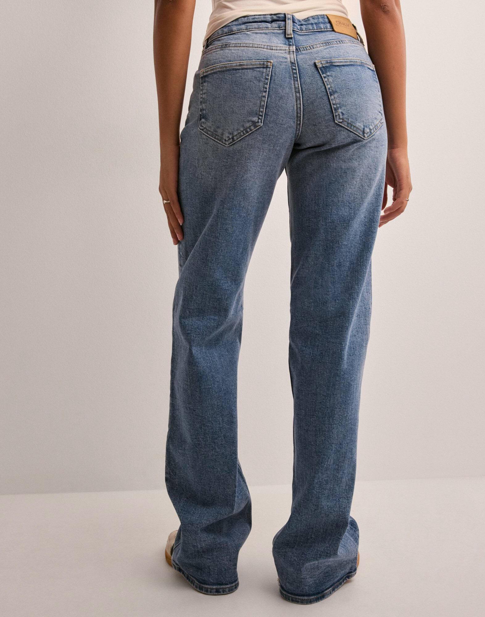 SPODNIE JEANS WIDE LEG