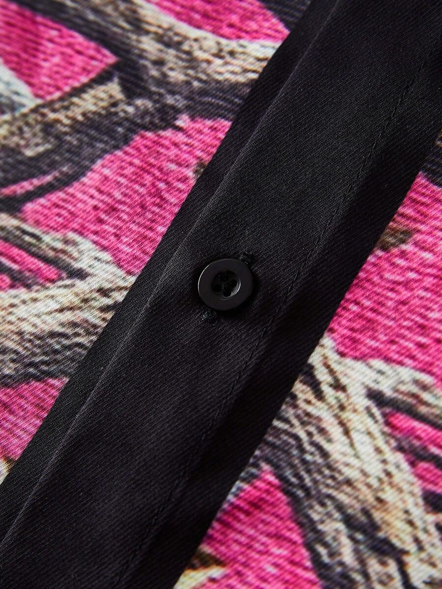 KOSZULA KRÓTKI RĘKAW print