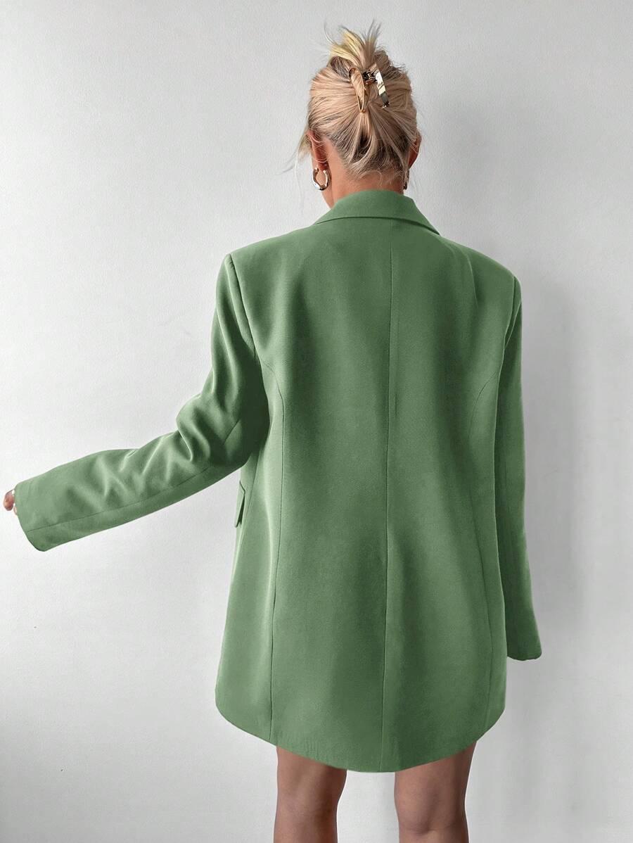 zielona marynarka oversize