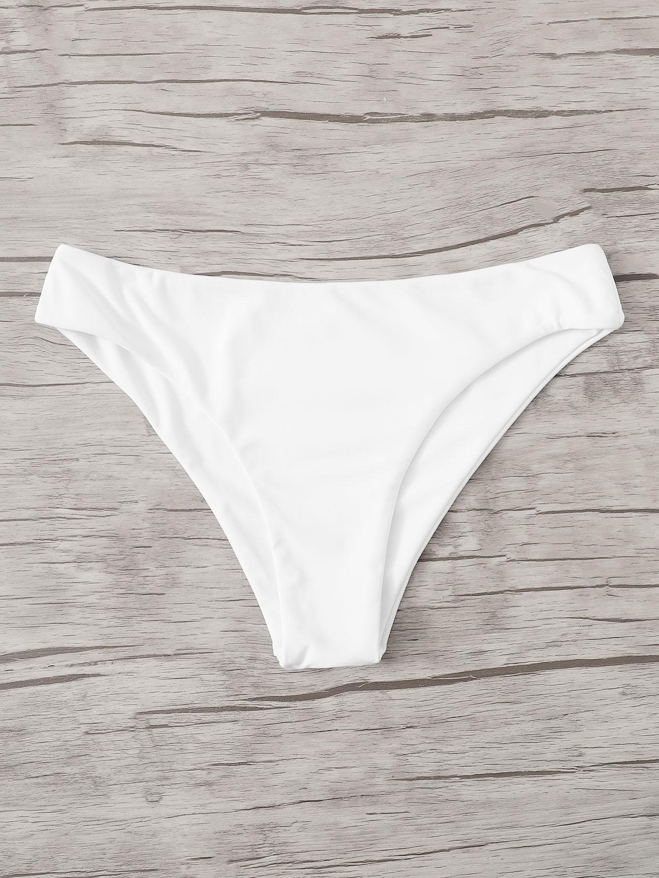 BIAŁY DÓŁ OD BIKINI 