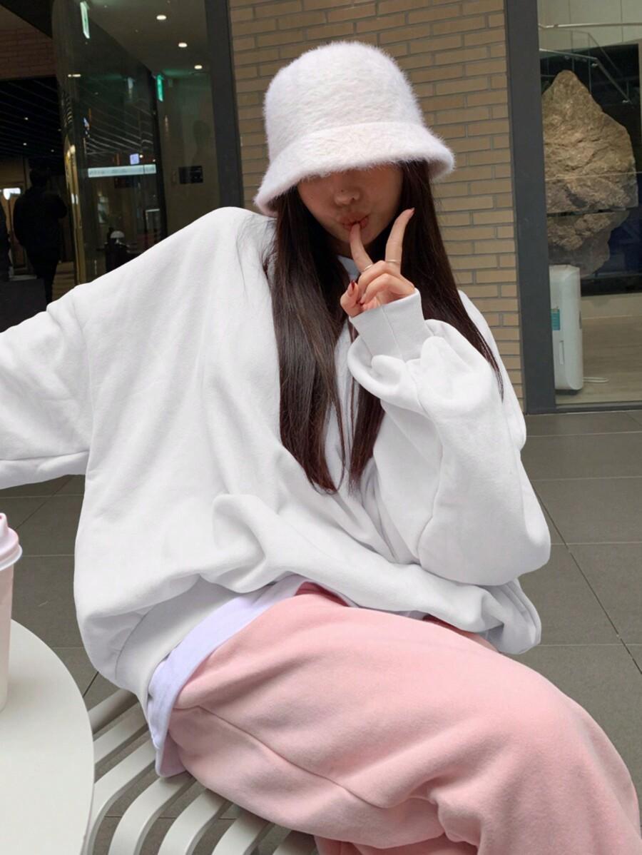 BIAŁA BLUZA BASIC
