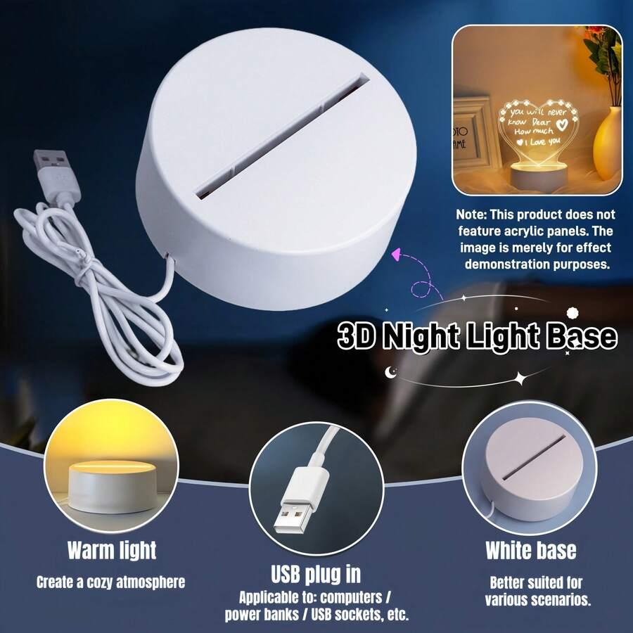 PODSTAWA DO LAMPKI NOCNEJ 3d 5-pack