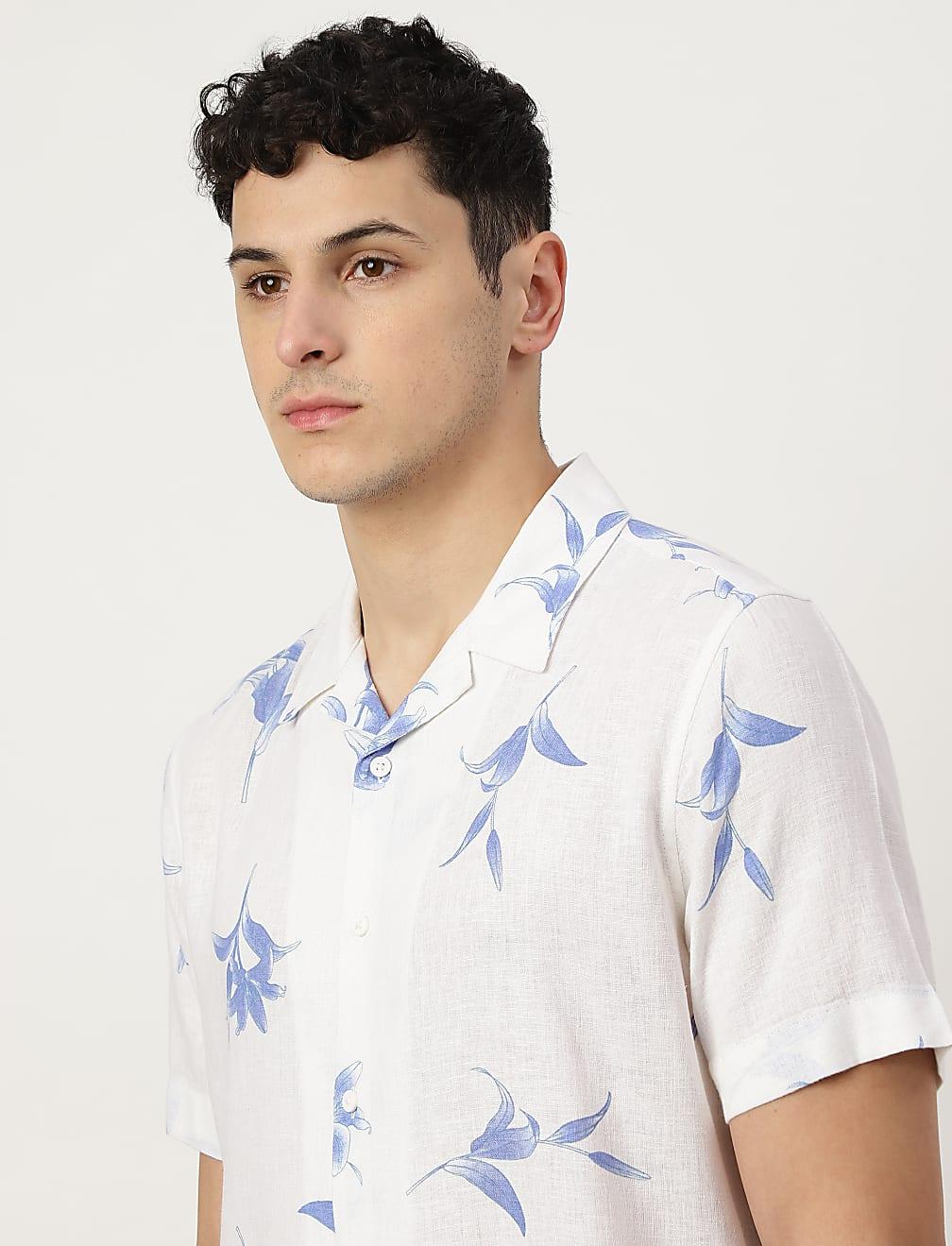 KOSZULA KRÓTKI RĘKAW PRINT T25-1010K-Z4