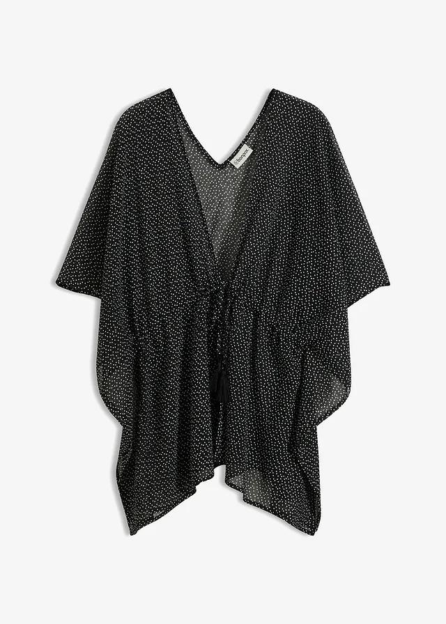 KIMONO PLAŻOWE Z SZYFONU