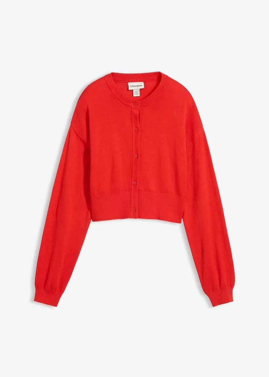 SWETER ROZPINANY Z DZIANINY