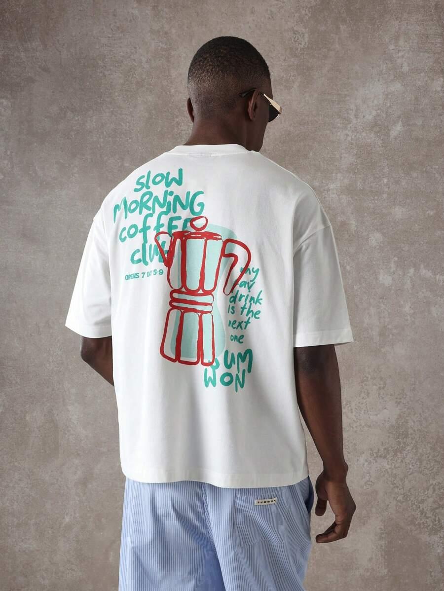 MĘSKI T-SHIRT OVERSIZE 