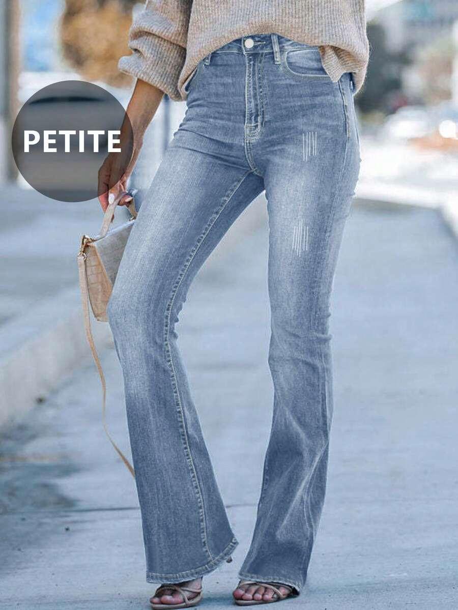 SPODNIE JEANS DZWONY