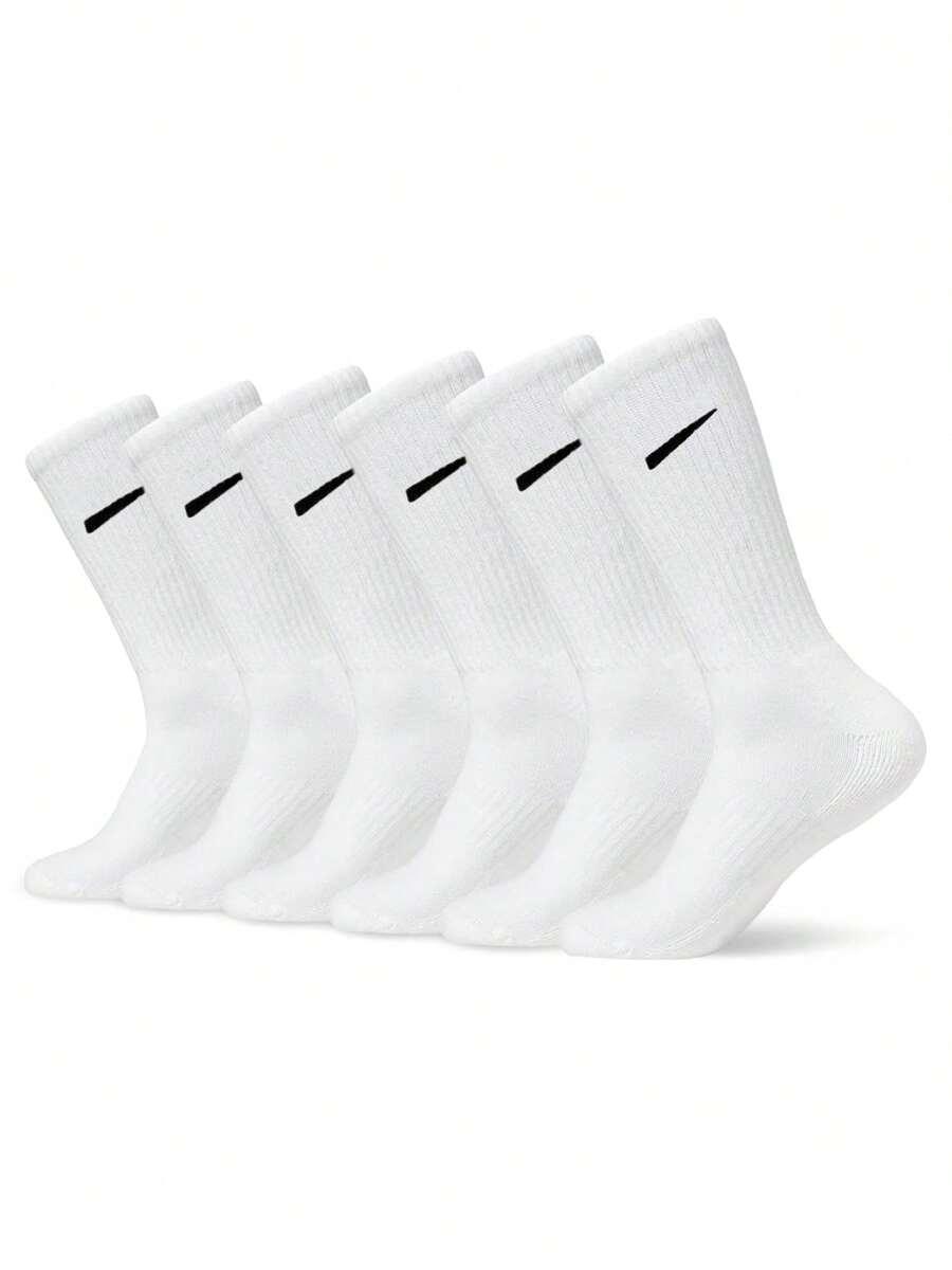 białe skarpety 6-pack