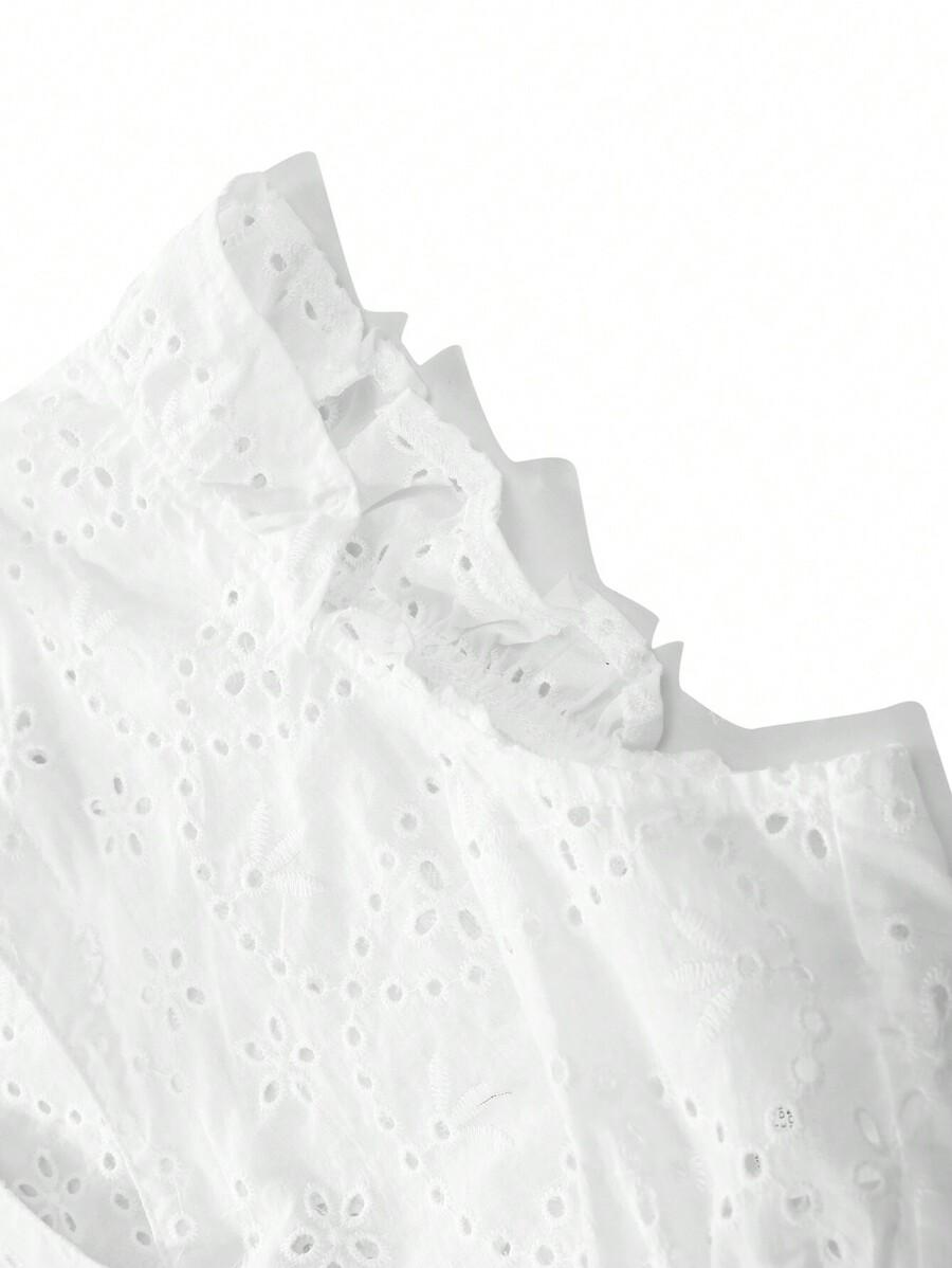 AŻUROWY BIAŁY CROP TOP
