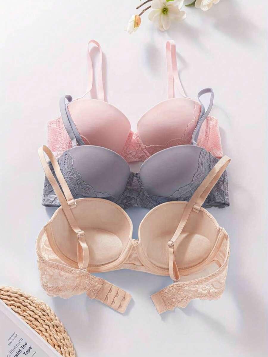 biustonosz koronka 3-pack