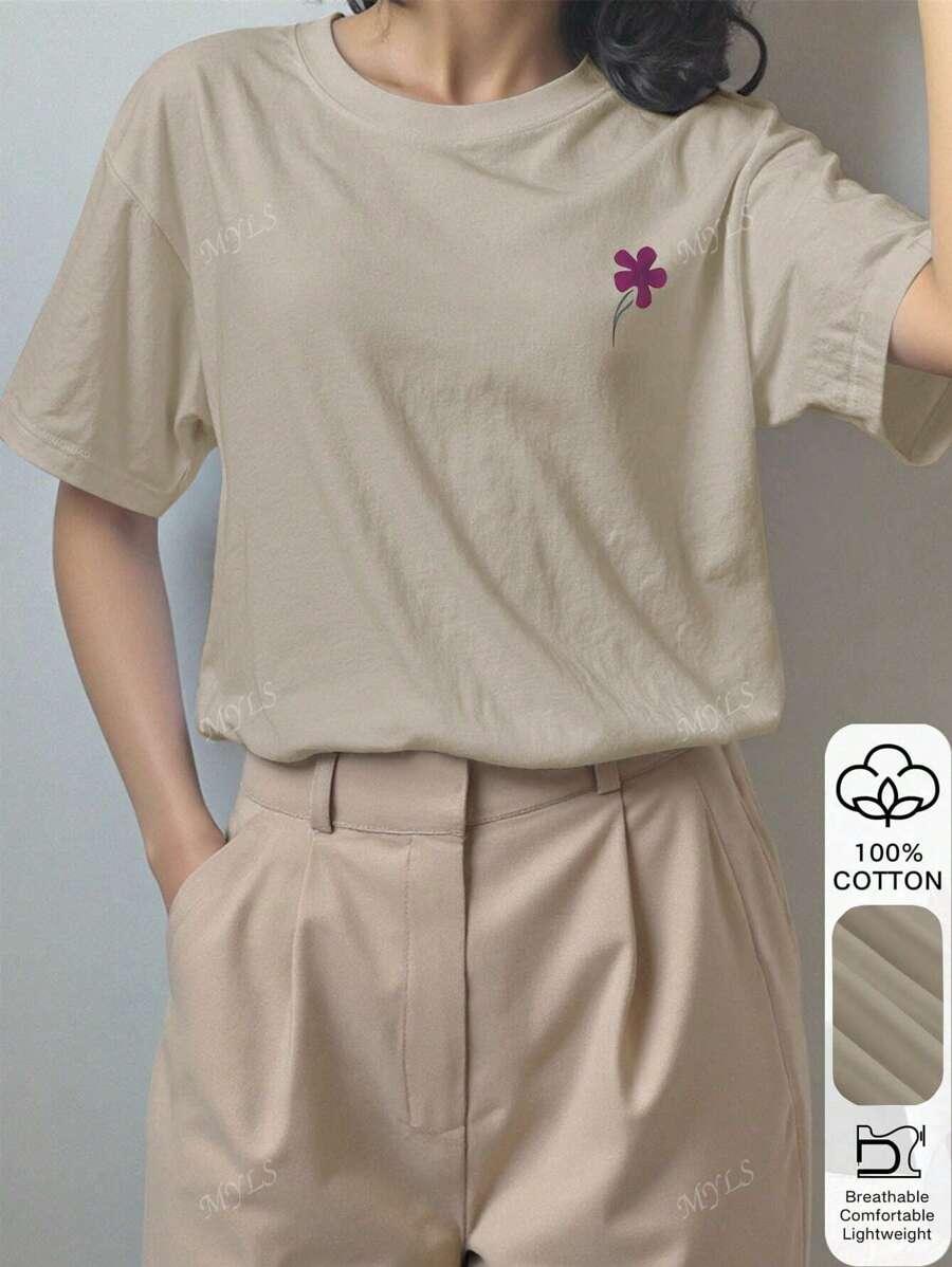 T-SHIRT Z NADRUKIEM
