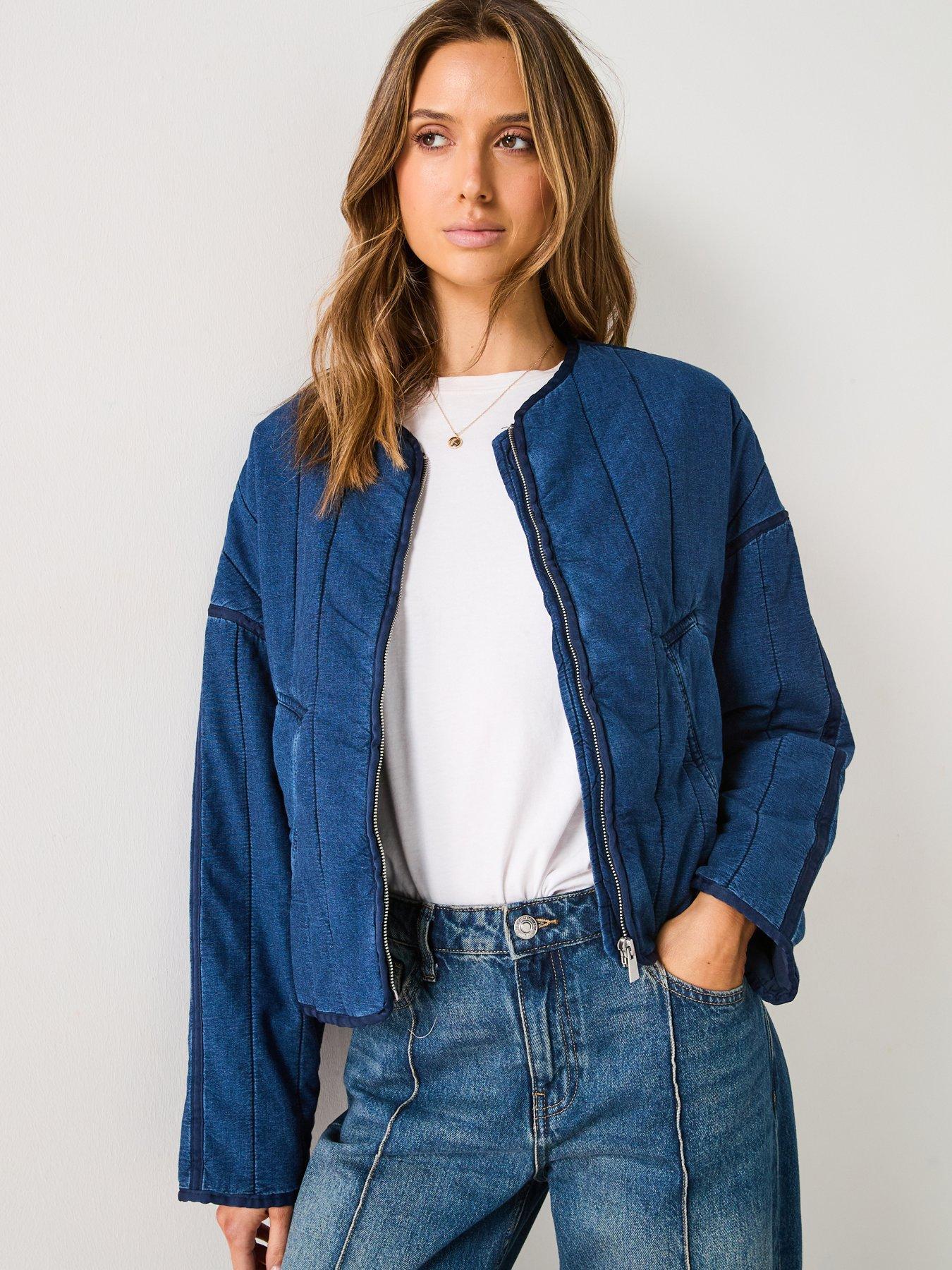 MANGO KURTKA BOMBER BAWEŁNIANA 