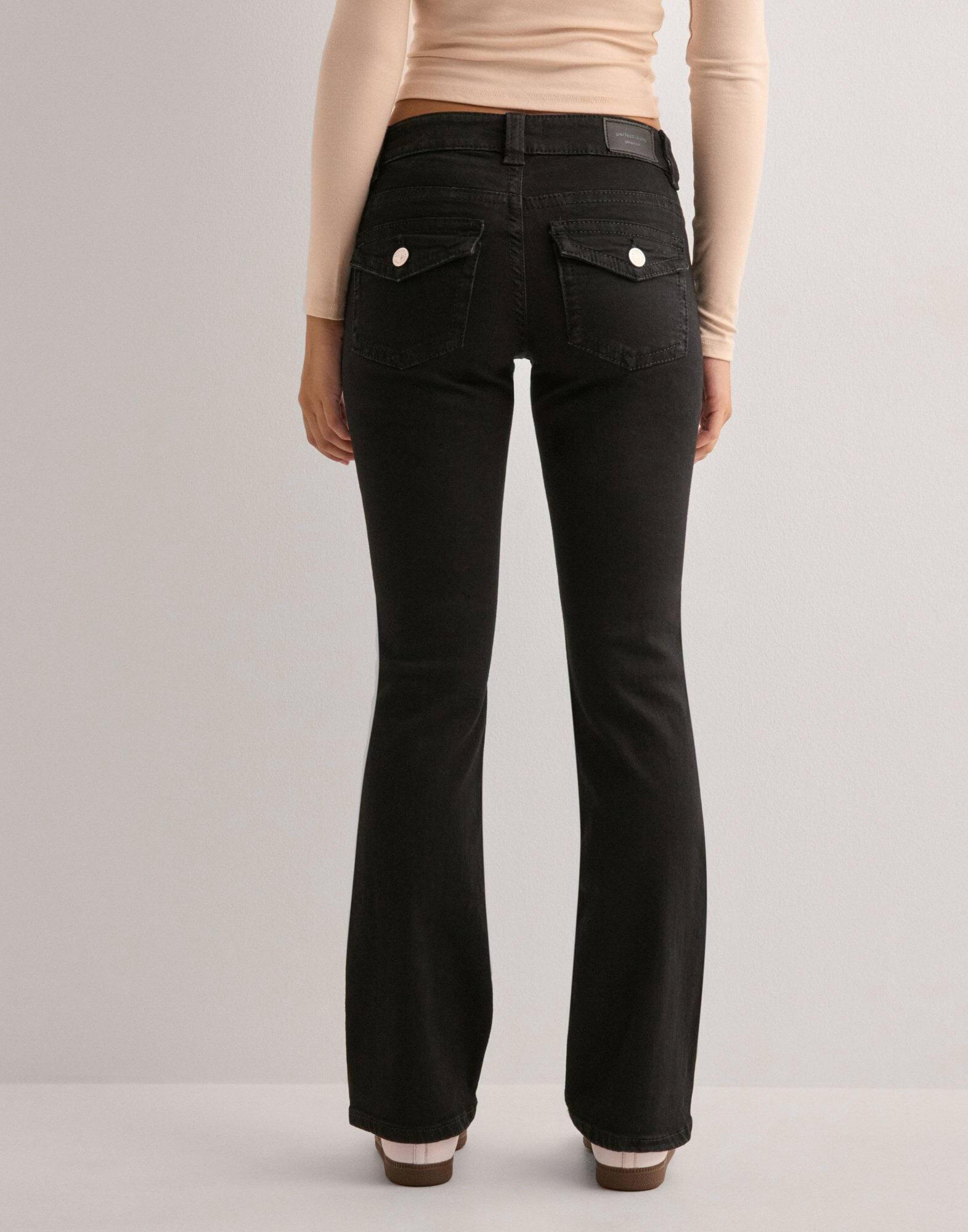 spodnie jeans dzwony