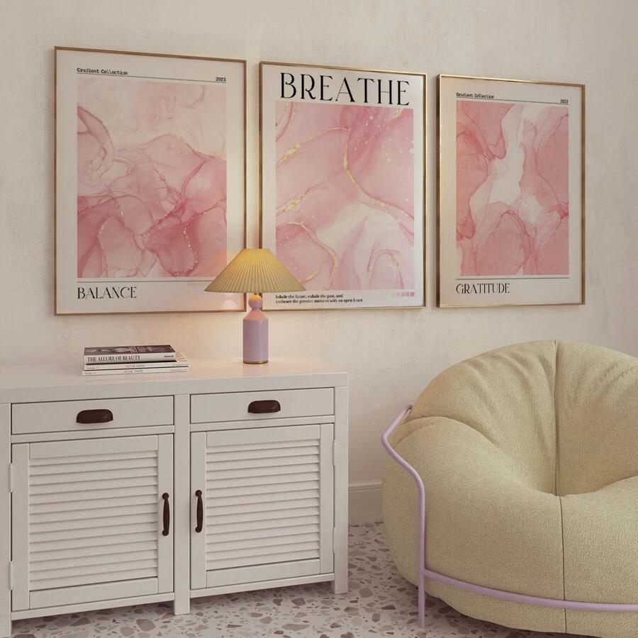 plakat dekoracja print 3-pack