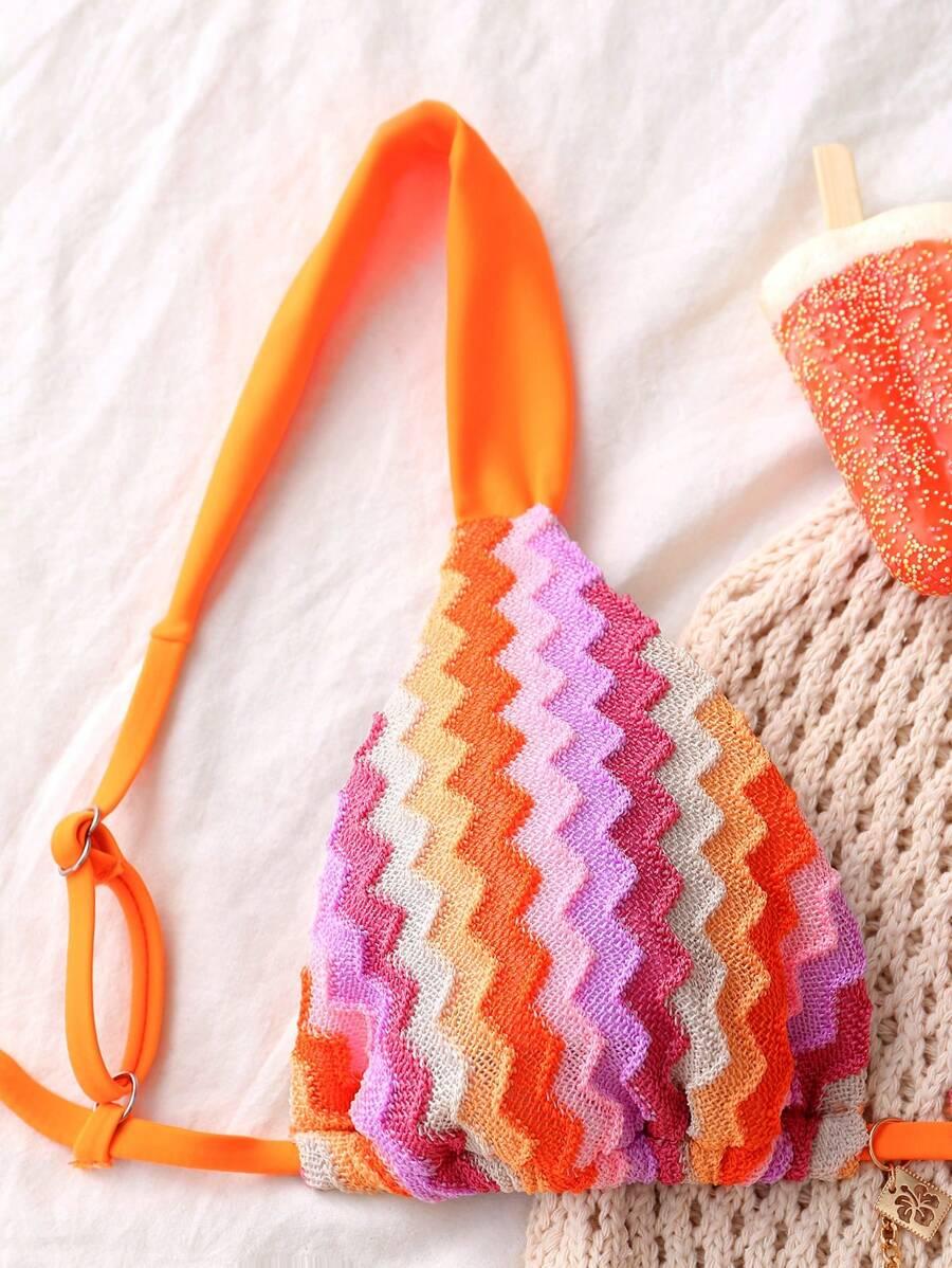 dwuczęściowy kostium kąpielowy bikini komplet