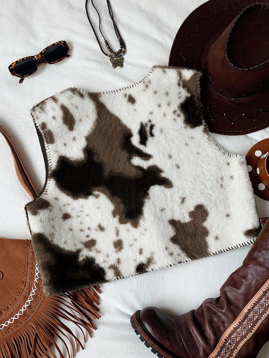KAMIZELKA ANIMAL PRINT 
