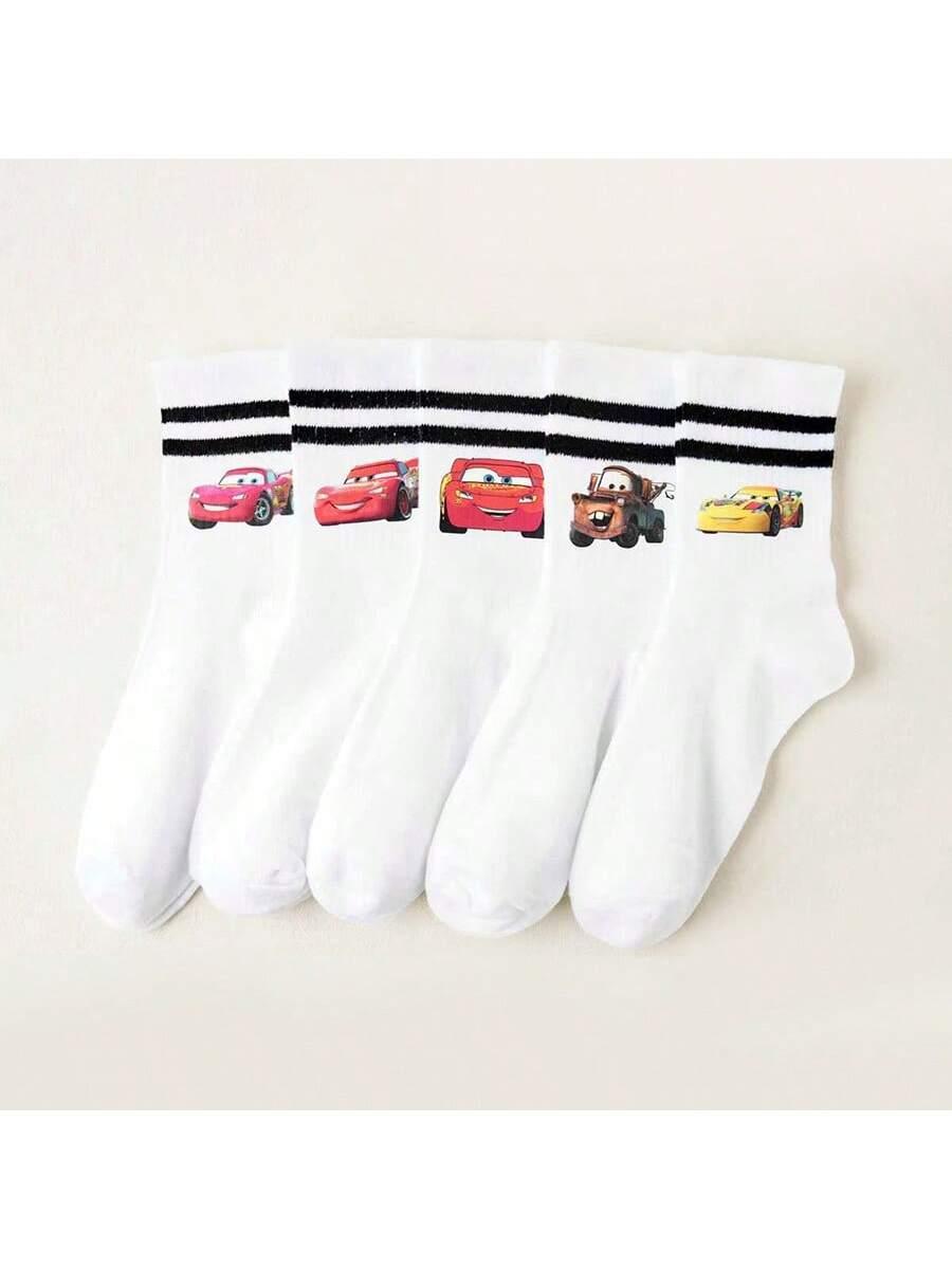 5PAR SKARPETY UNISEX Z NADRUKIEM 