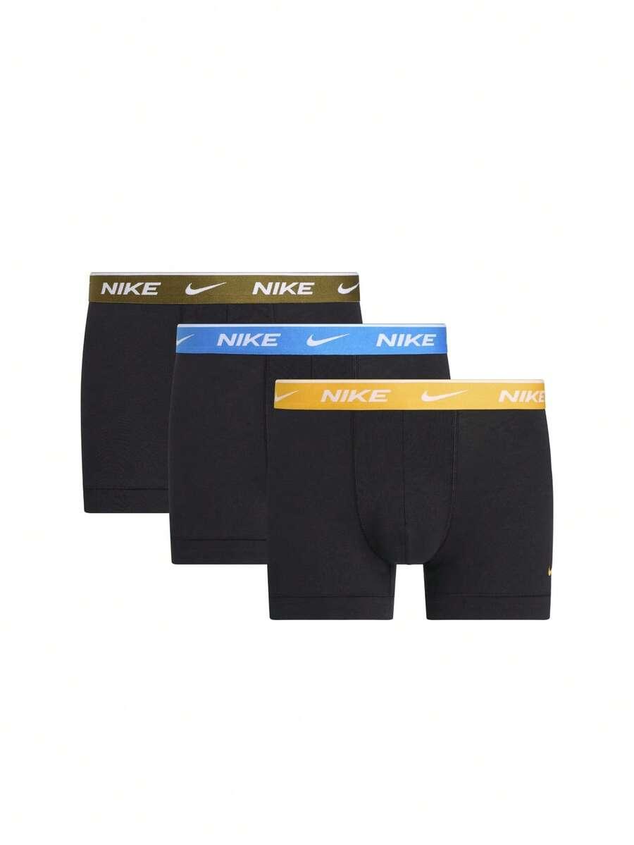czarne bokserki logo 3-pack