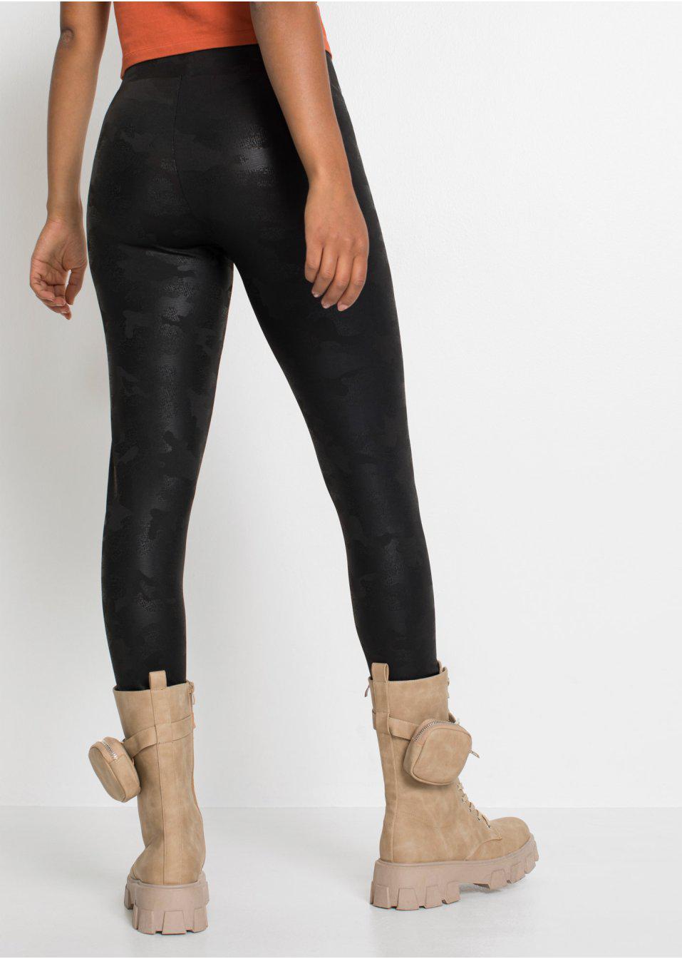LEGGINSY Z NADRUKIEM DAMSKIE