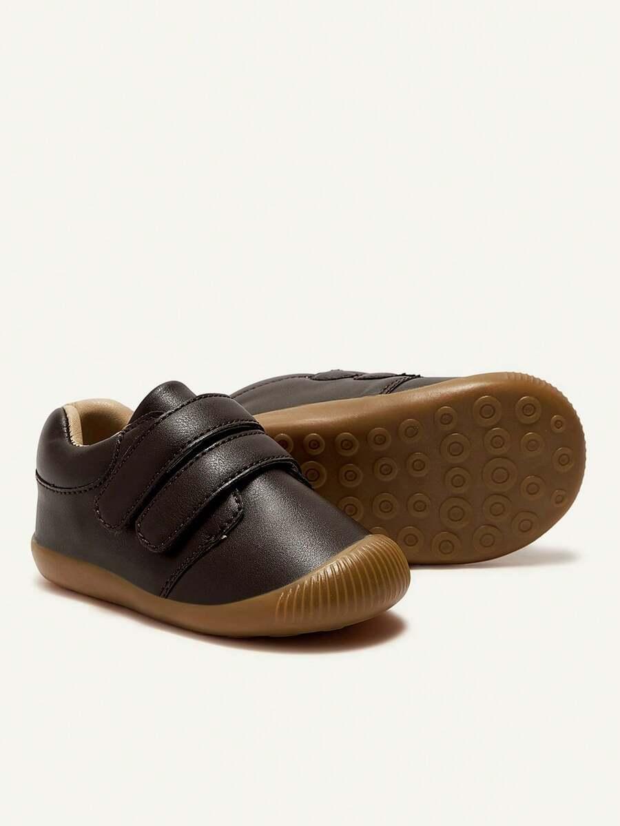 BEŻOWE BUTY RZEPY
