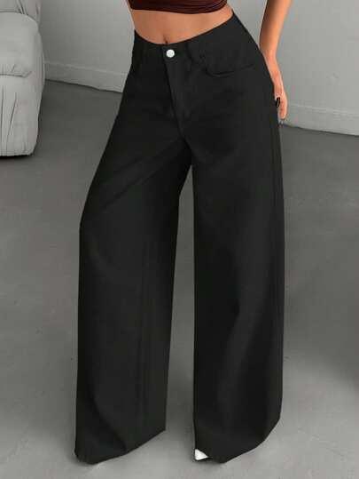 czarne spodnie jeans 