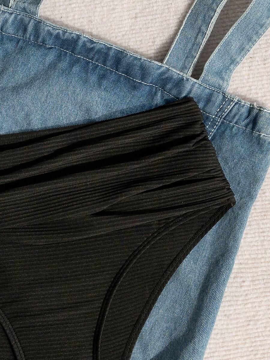 CZARNY DÓŁ OD BIKINI 