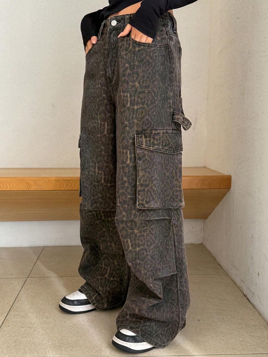 SPODNIE ANIMAL PRINT 