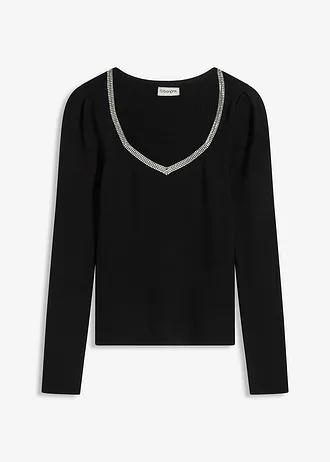 SWETER Z OZDOBNYM DETALEM