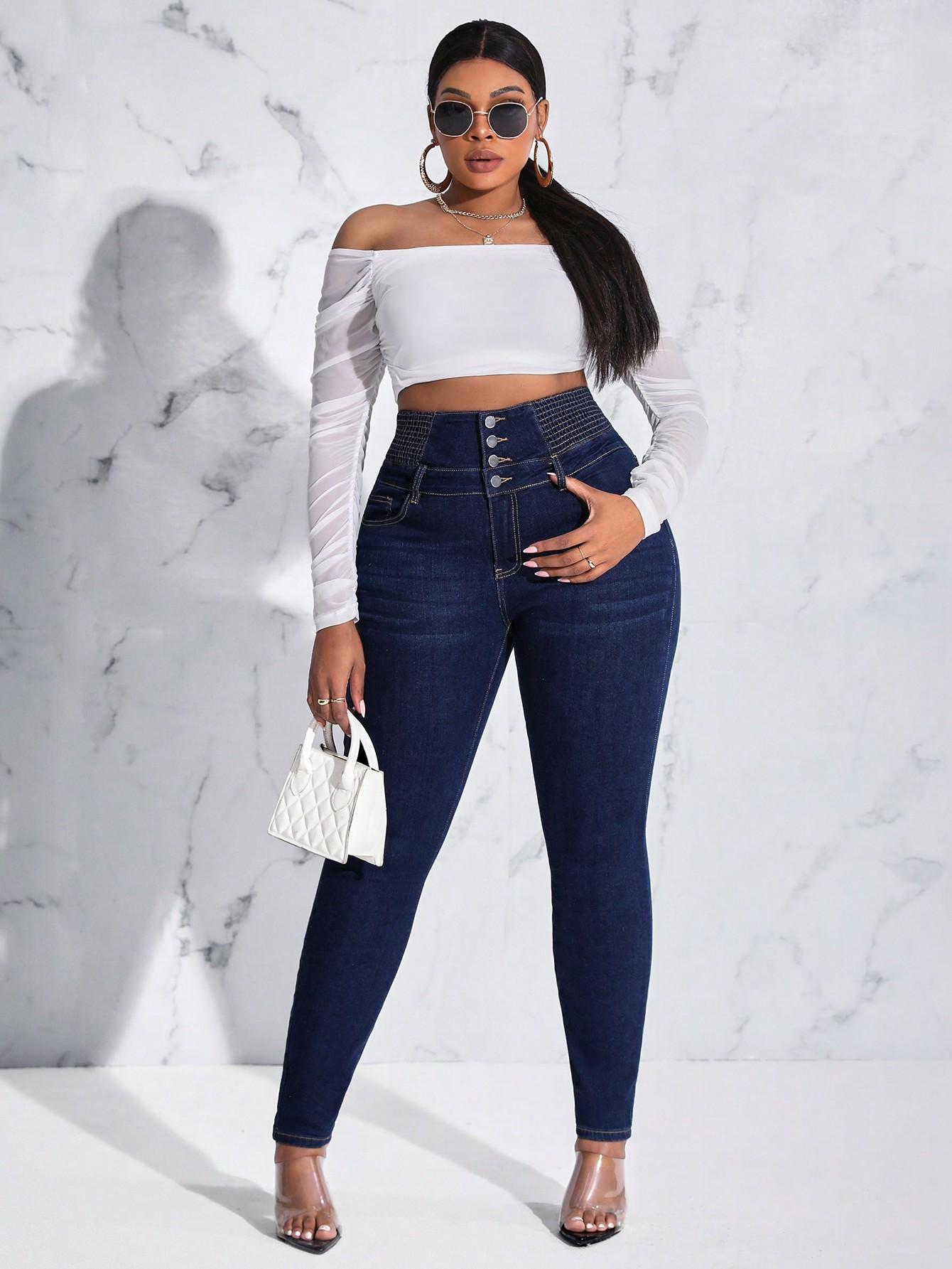 NIEBIESKIE SPODNIE JEANS