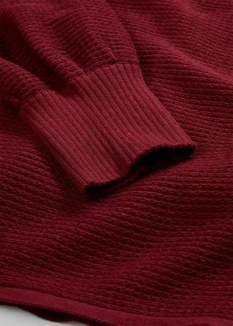 SWETER Z OKRĄGŁYM DEKOLTEM Z BAWEŁNA