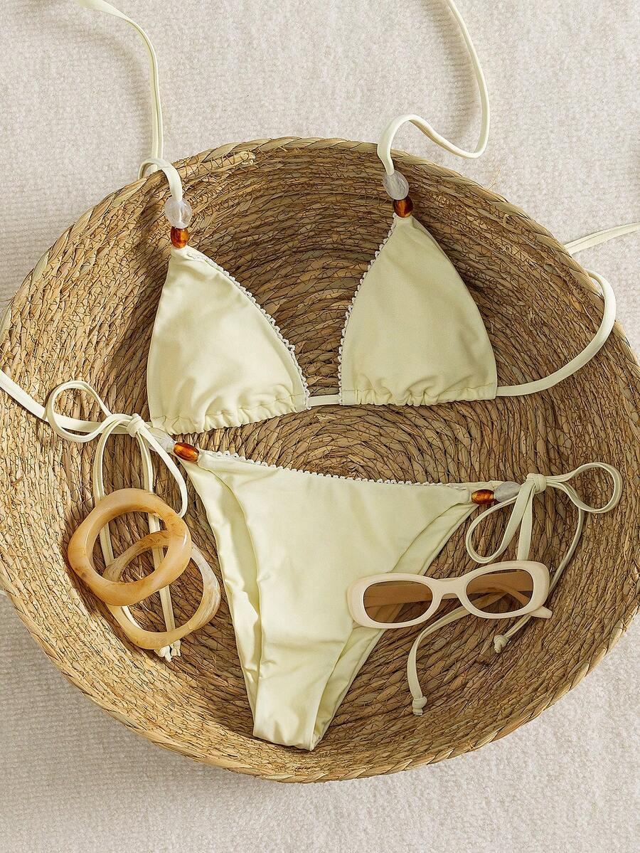 KOMPLET BIKINI WIĄZANY