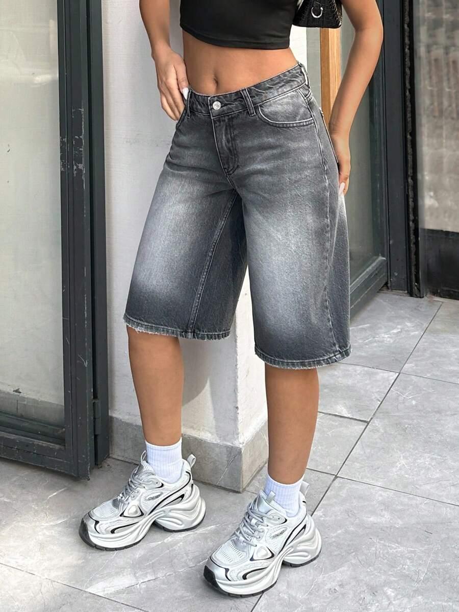 KRÓTKIE SPODENKI JEANS
