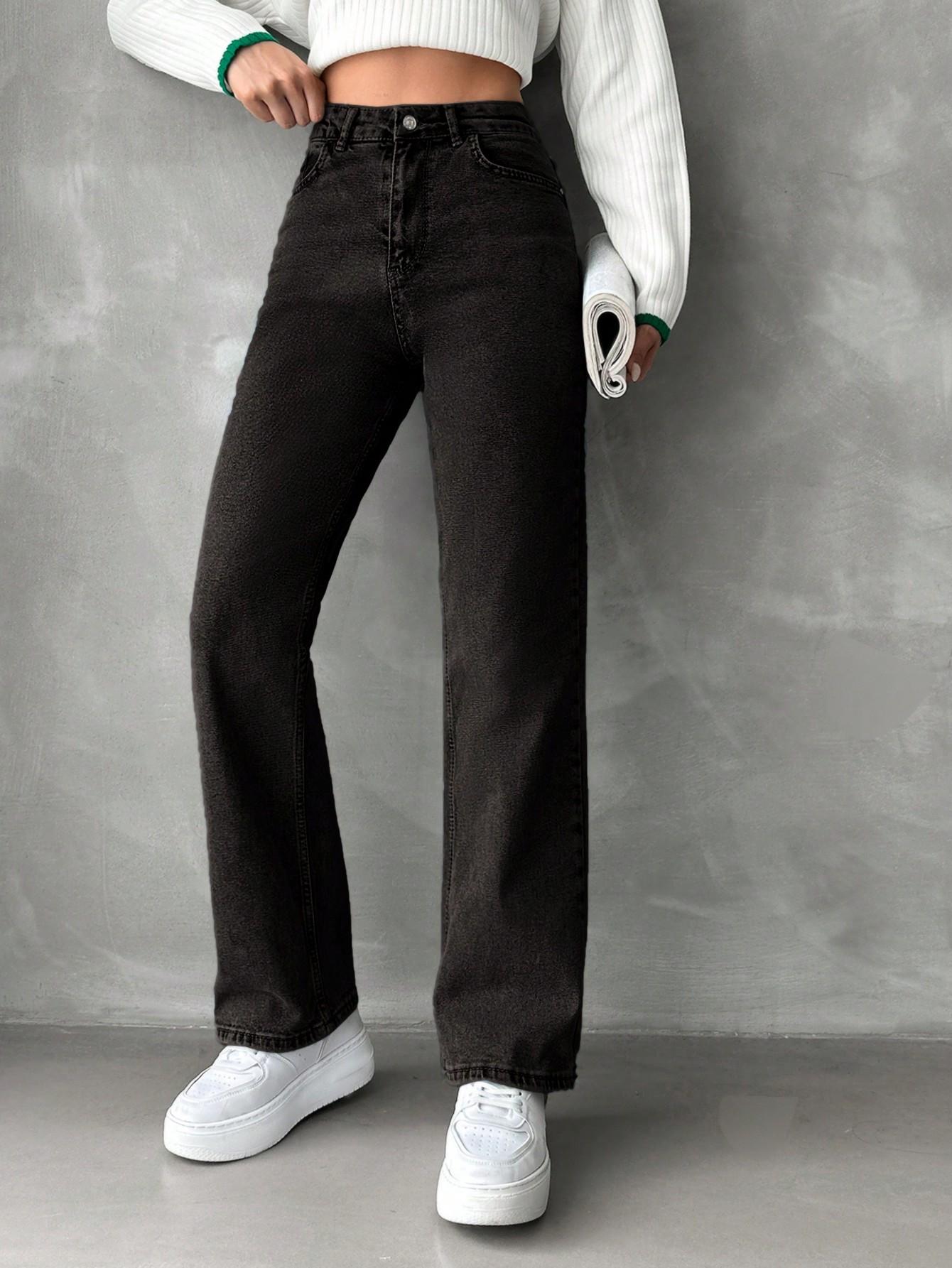 BAWEŁNIANE SPODNIE JEANS 
