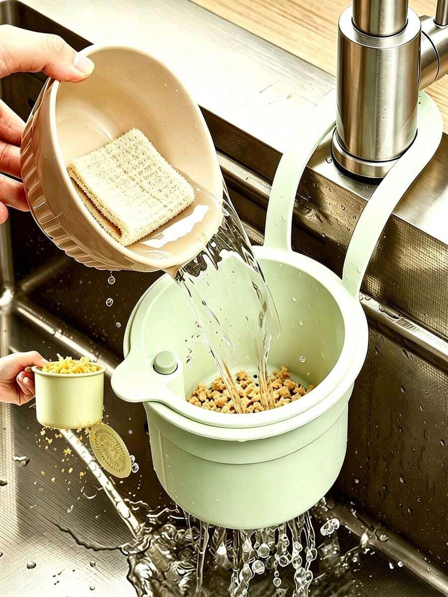 ZIELONY KOSZYK OCIEKACZ