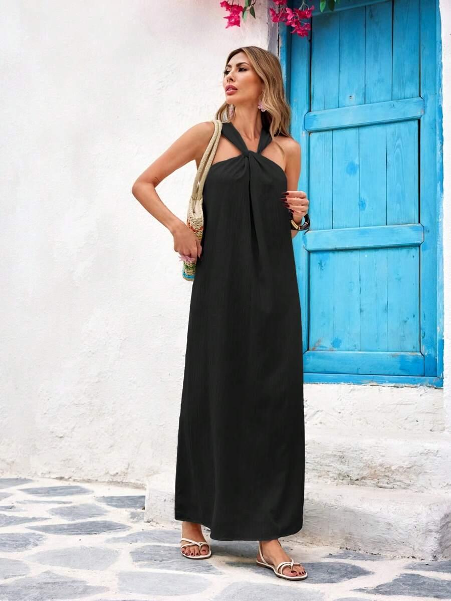 KLASYCZNA MAXI SUKIENKA OVERSIZE 