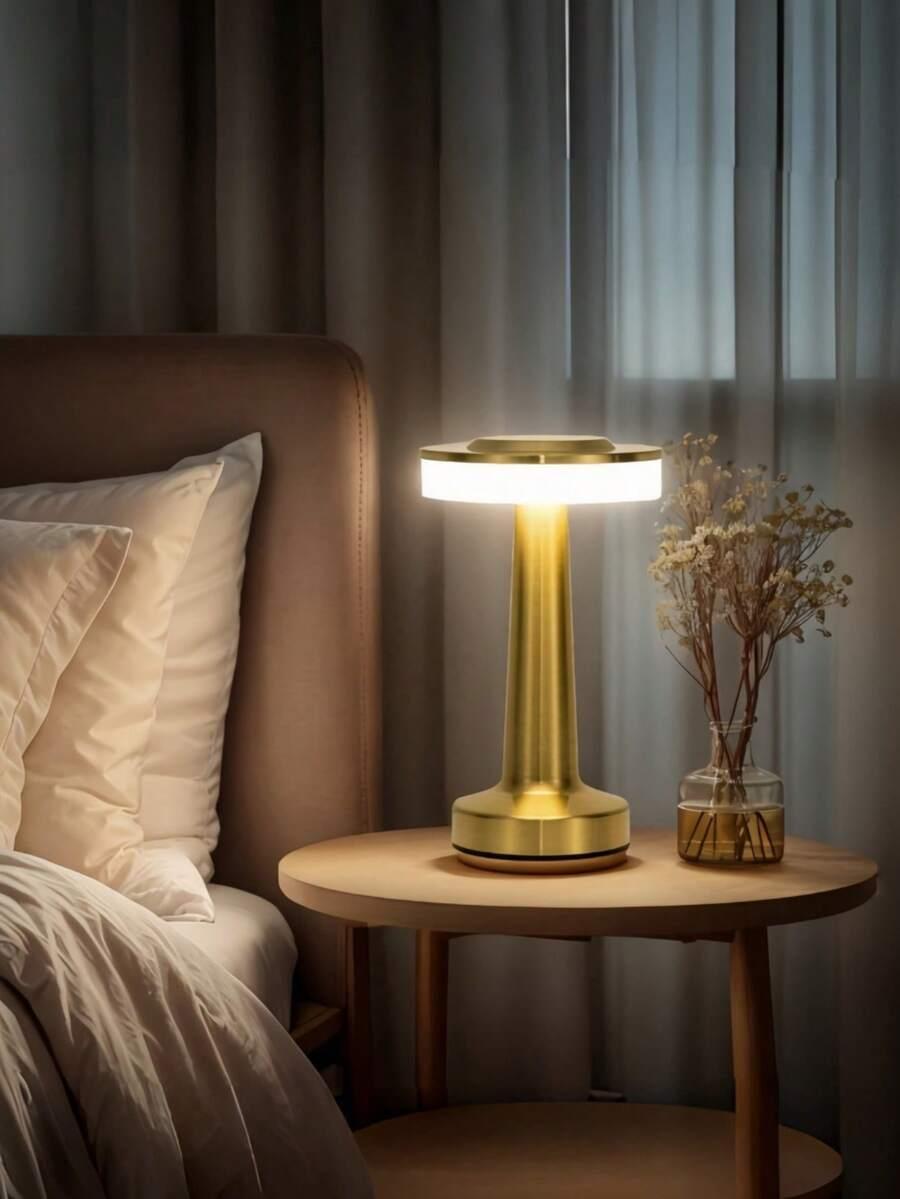 złota lampka led