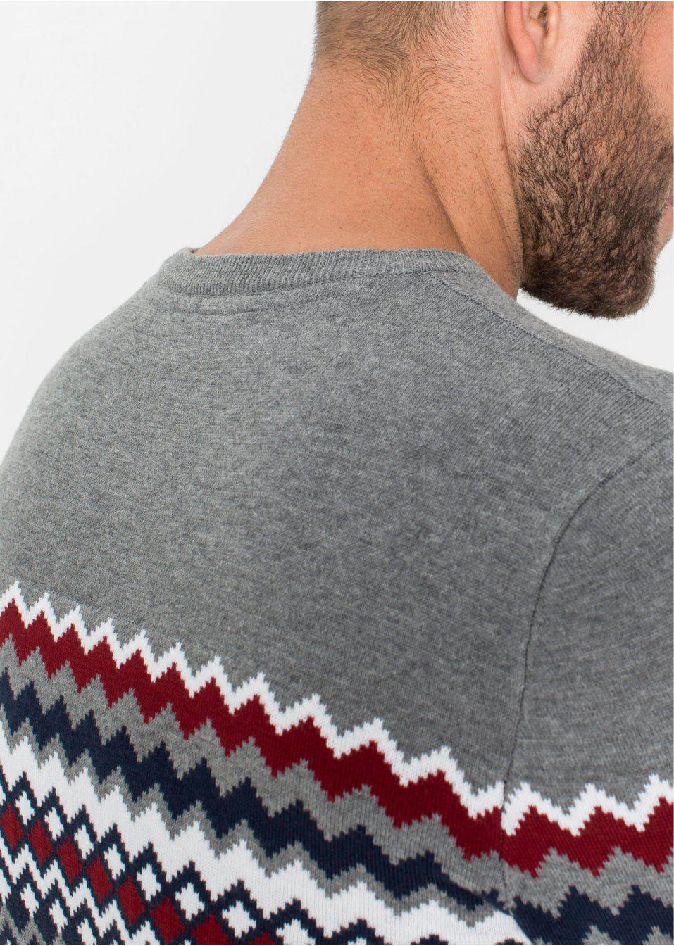 SWETER MĘSKI w norewski WZÓR