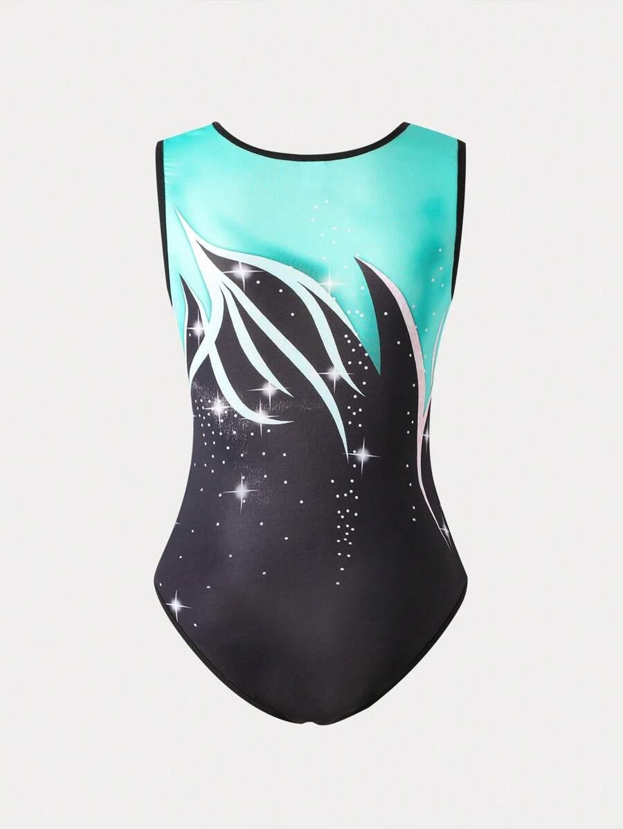 body bez rękawów print