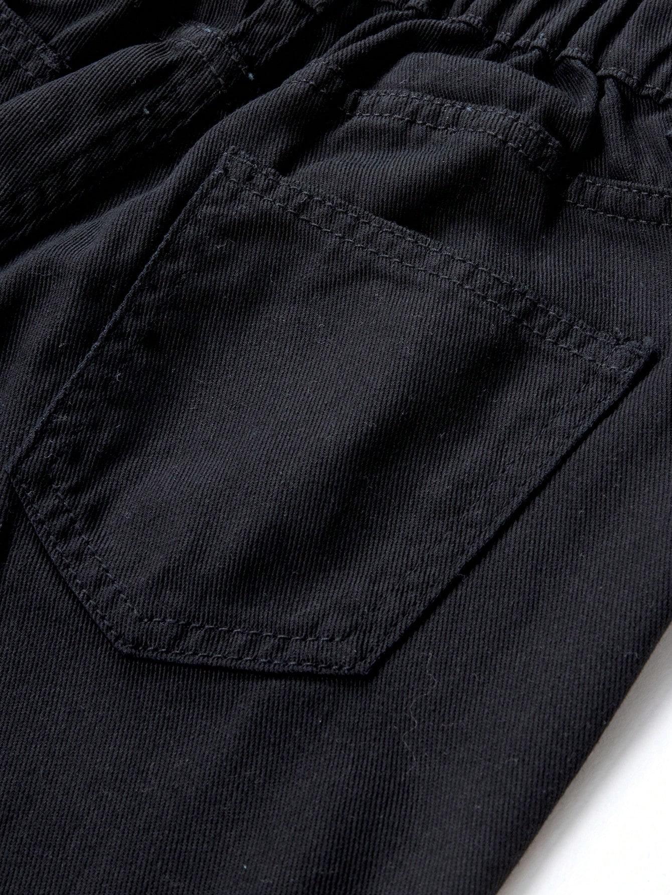 SPODNIE JEANS ZDOBIENIE KOKARDY