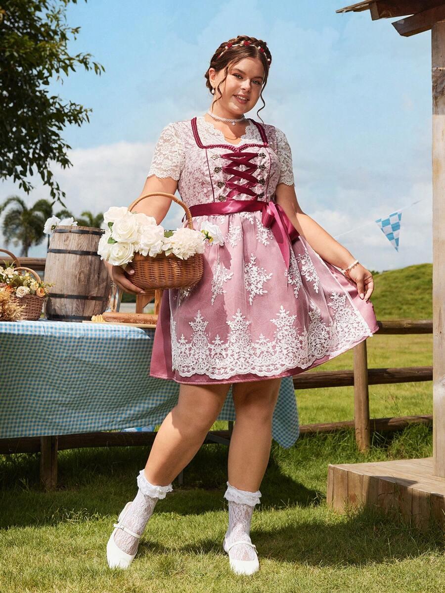 RÓŻOWA MINI SUKIENKA 