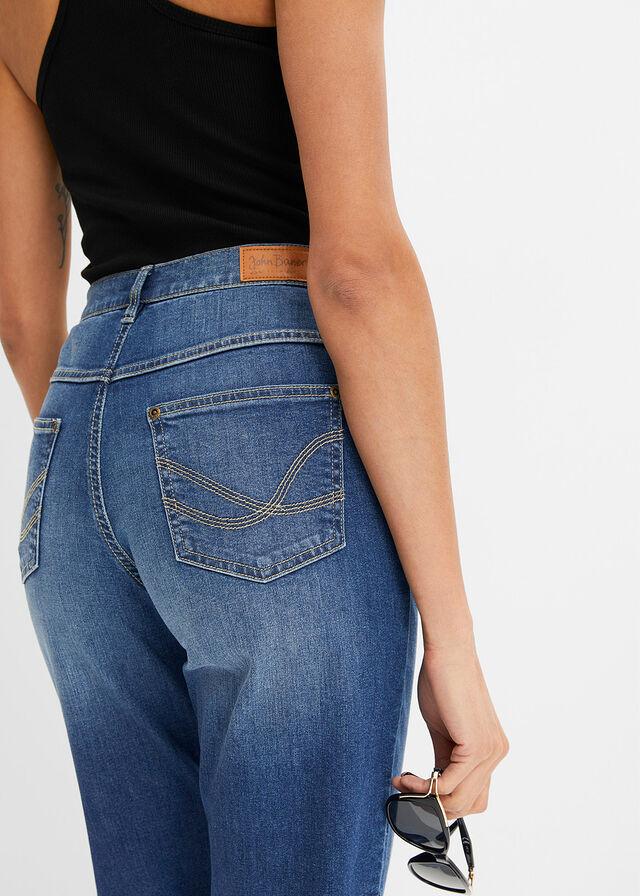 SPODNIE JEANSOWE DAMSKIE