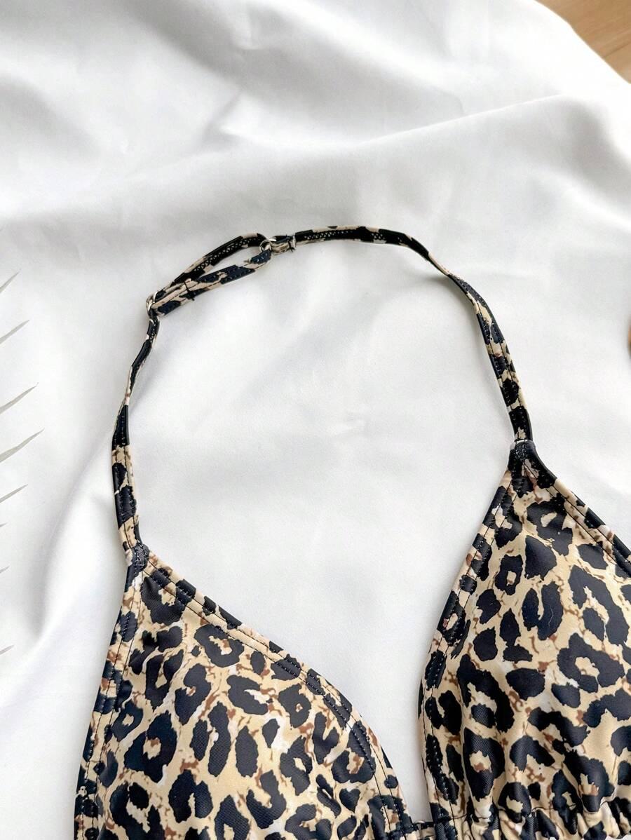 DWUCZĘŚCIOWY STRÓJ KĄPIELOWY ANIMAL PRINT