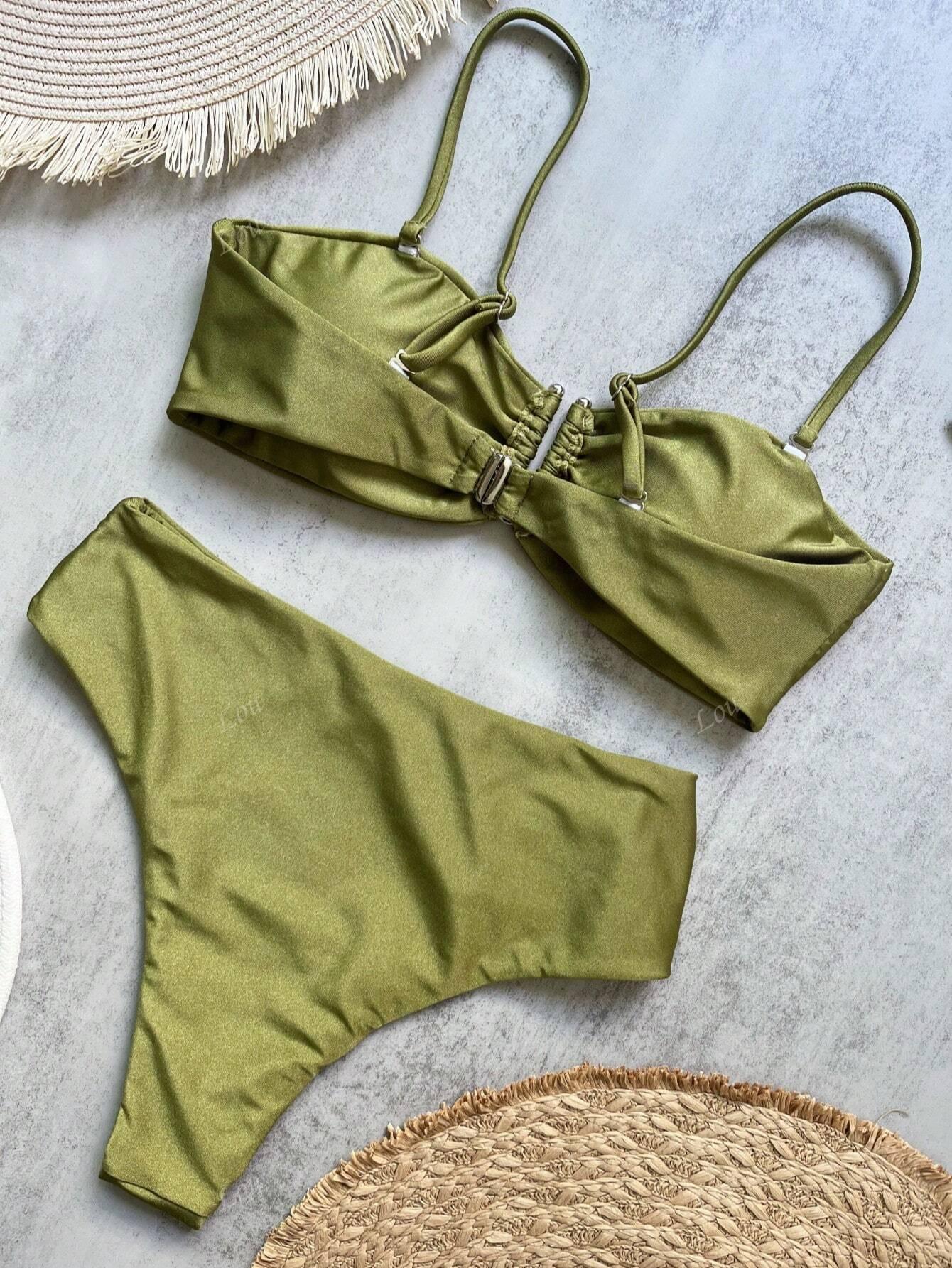ZIELONY dół od bikini