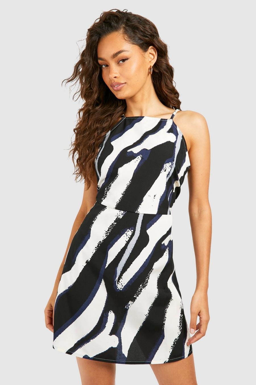 MINI SUKIENKA ANIMAL PRINT