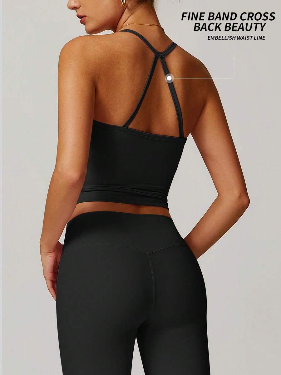 czarny top push-up