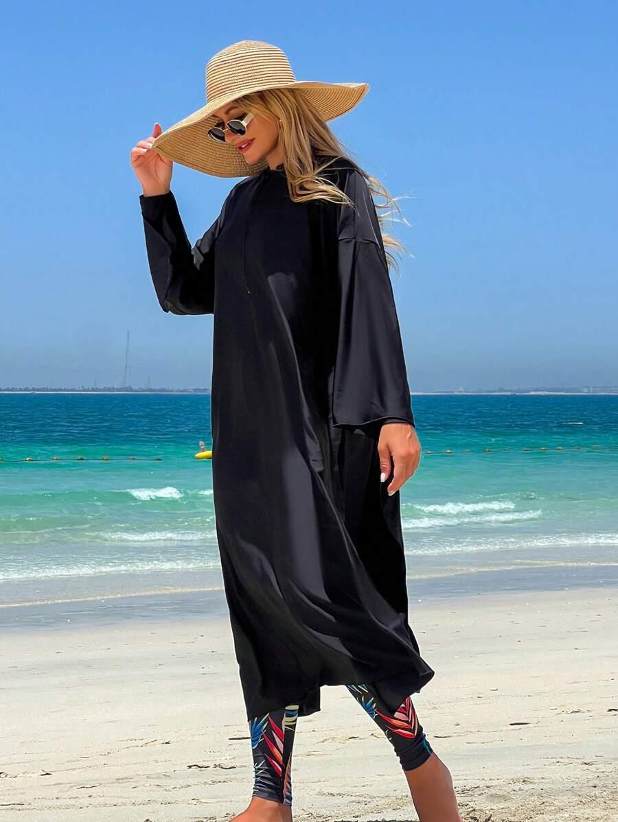 TRZYCZĘŚCIOWY STRÓJ KĄPIELOWY KOMPLET burkini