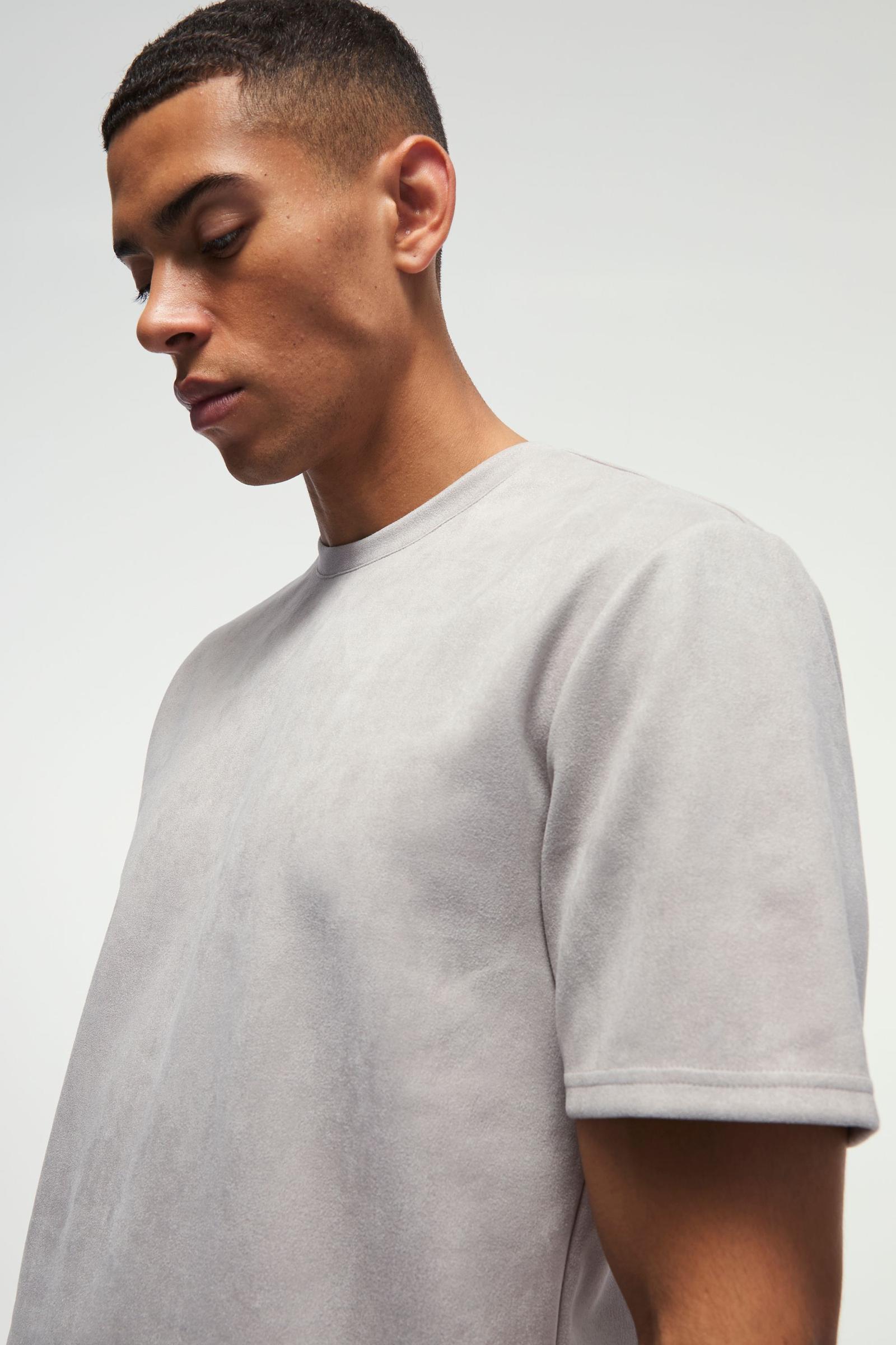 SZARY T-SHIRT BASIC