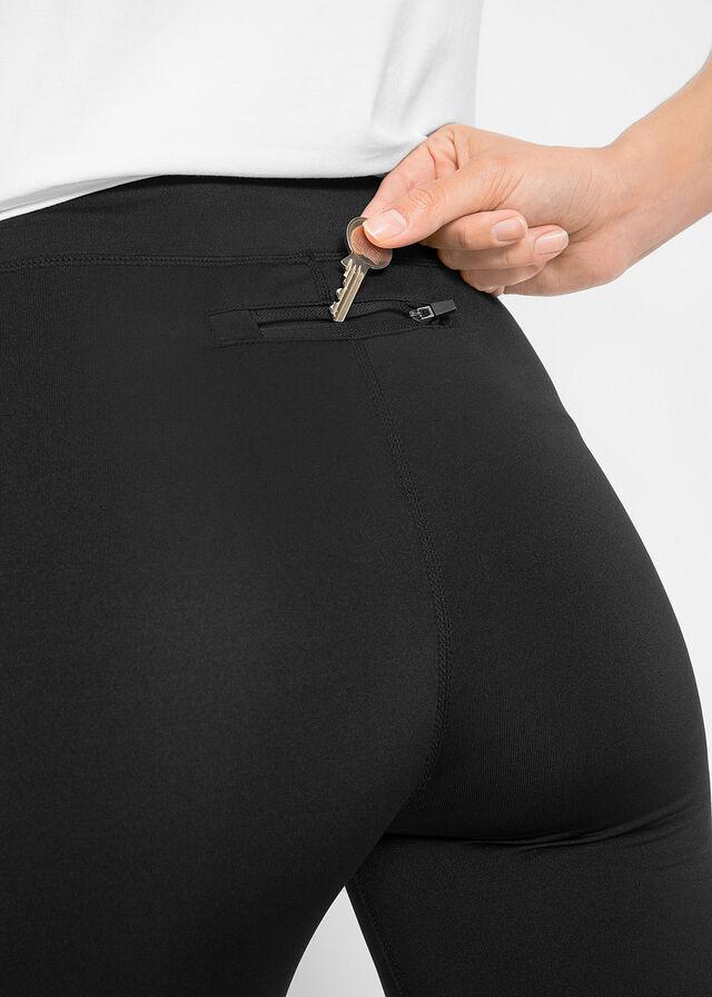 CZARNE LEGGINSY CASUAL