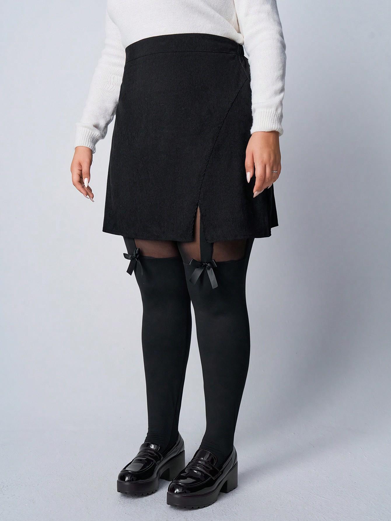 CZARNE LEGGINSY SIATECZKA